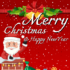 Merry Christmas NewYear Cards icon