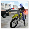 Motocross Racing Cop Game icon