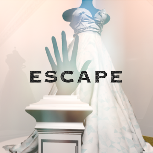 Escape game Mysterious museum icon