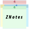 Notepad App ZNotes icon