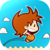 Sky jumper icon