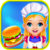 Chef Hamburger Burger Restaurant icon