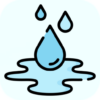 Ground water detection guide icon