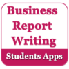 Business Report Writing An educational app icon