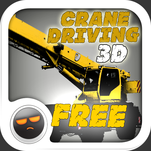 Crane Driving 3D icon