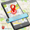 GPS Tracker Mobile Number Location icon