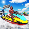 Jet Ski Water Boat Racing 3D Free icon