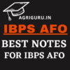 IBPS AFO Notes By agriguru (agri notes by experts) icon