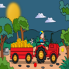 Hay Tractor Escape icon