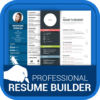 Professional Resume Maker & CV builder PDF format icon