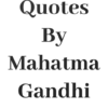 Quotes By Mahatma Gandhi icon