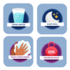 Stay well memory game icon