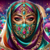 Arabic Muslim Hijab Wedding icon