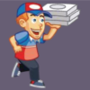 Pizza Delivery throwing icon