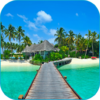 Tropical Beach Live Wallpaper icon