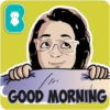 Good morning sticker wishes for WhatsApp icon