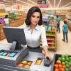 Supermarket Simulator City 3D icon