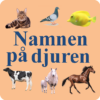 Animals names in Swedish icon