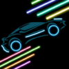 Neon cars icon