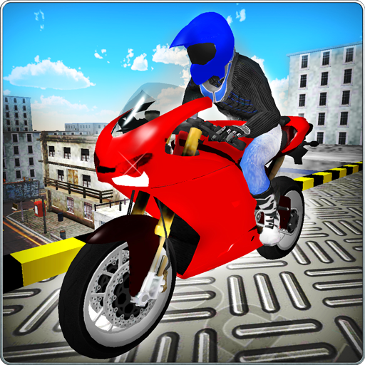 Crazy Rooftop Bike Stunts 3D icon