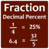 Fraction Math Converter icon