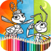 Coloring A Bugs Life Games icon