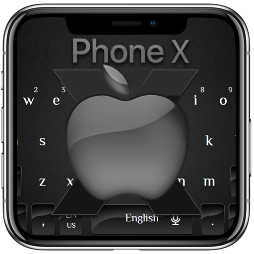 Keyboard for Phone X Jet Black icon