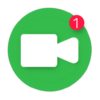 PORI high quality video call and fast chat icon