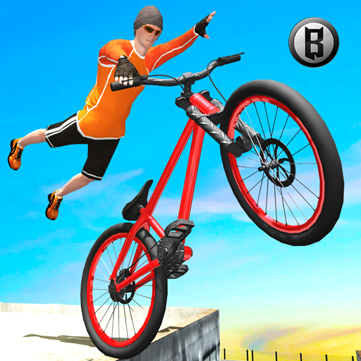 Rooftop Bicycle Stunt & Racing icon