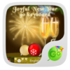 Joyful New Year GO Keyboard icon