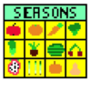 Fruits and Vegetables in Season icon