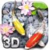 Lively Koi Fish 3D Theme icon