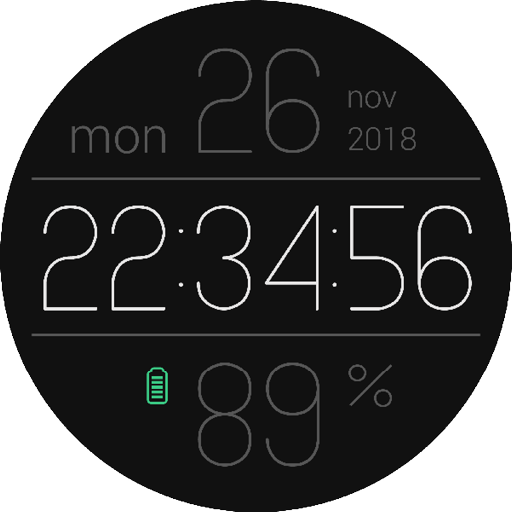 Primary Basic Watch Face icon