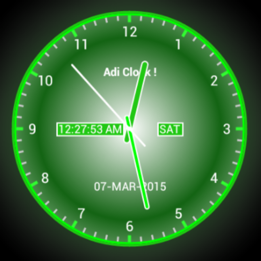 Adi AnalogClock Live Wallpaper icon