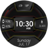 Daring Carbon HD Watch Face icon