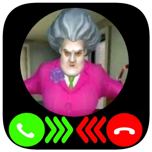 Prank Scary Teacher Creepy Calling You icon