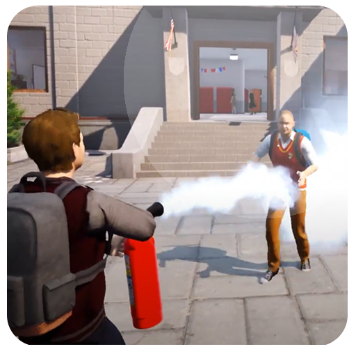 Bad Guys At School Game Simulator Walkthrough icon