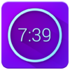 Neon Alarm Clock Free icon