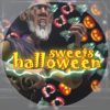 sweets Halloween match 3 Puzzle icon