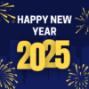 Happy New Year 2025 Wishes icon