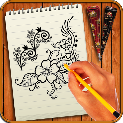 Learn to Draw Henna Designs & Tattoos icon