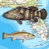 Florida Reef Fishing Scuba Map icon