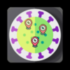 Coronavirus tracker app live outbreak map scanner icon