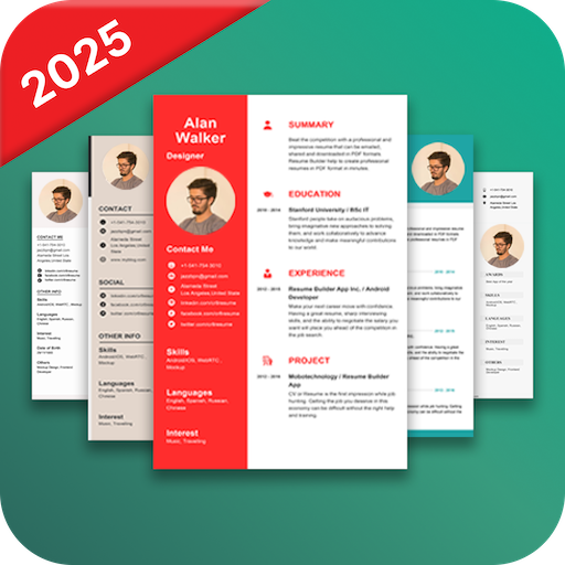 Resume Builder CV Maker App icon