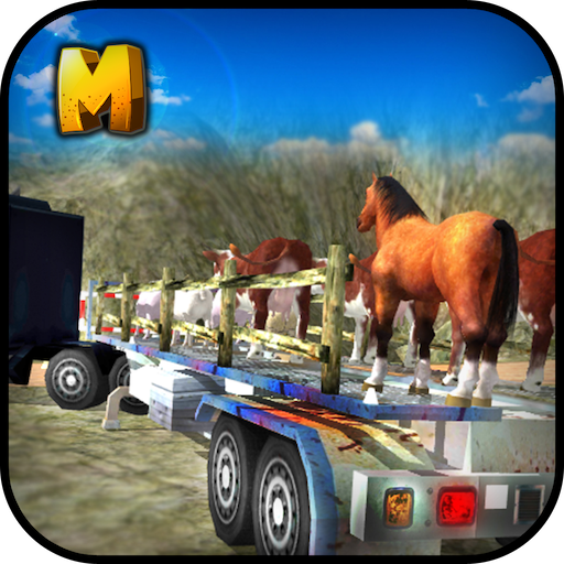 4×4 Animal Transport Truck 3D icon