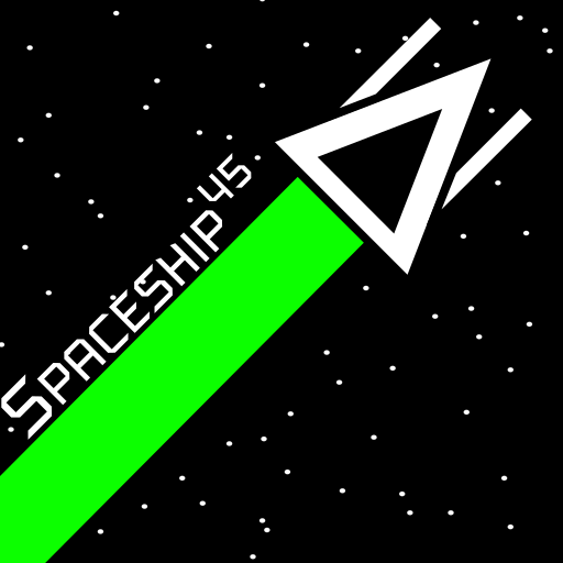 Spaceship 45 icon