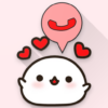 WAStickerApps Bubbli Cute Love Stickers Expression icon