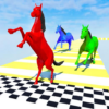 Horse Run Colours: Fun Race 3D Games icon