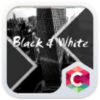 Black & White Theme C Launcher icon