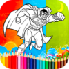 Coloring Superman Games icon